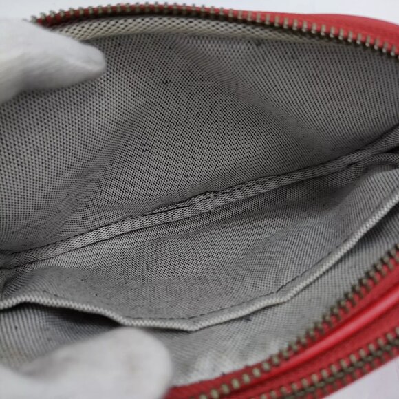 Coach x Disney Mickey Crossbody Clutch Bag - Red Leather (2016 Collection) - Picture 7 of 9